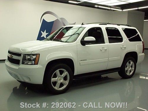 2013 chevy tahoe 4x4 sunroof htd leather nav dvd 30k mi texas direct auto