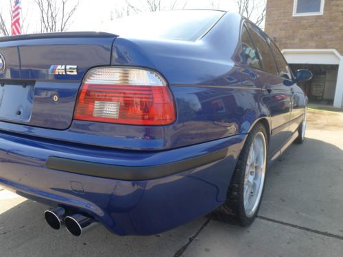 2003 bmw m5 105k miles blue in color