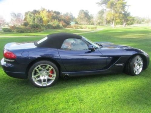 2008 dodge viper convertible srt10 21600 miles