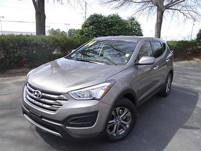 Hyundai santa fe suv sport low miles automatic 2.4l 4 cyl engine mineral gray