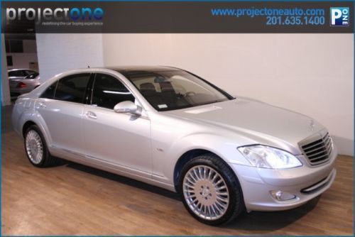 07 s600 amg v12 clean carfax silver 68k miles nav s550 s63 s65