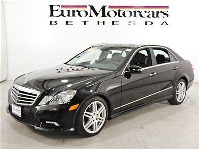 Mb certified cpo distronic dvd p2 sport amg  pano 12 awd 11 black v8 massage md