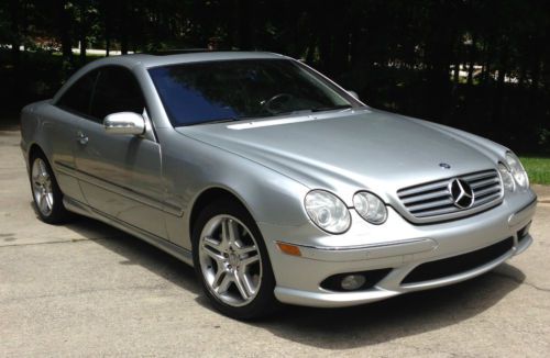 2003 mercedes benz cl55 amg coupe clean car fax report not s500 s550