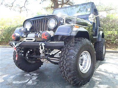 Restored 1979 jeep cj7 suv gasoline v8 black