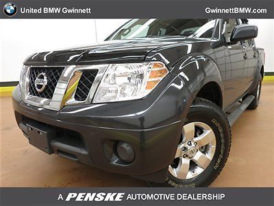 2wd crew cab swb auto sv low miles 4 dr truck automatic gasoline 4.0l v6 cyl nig