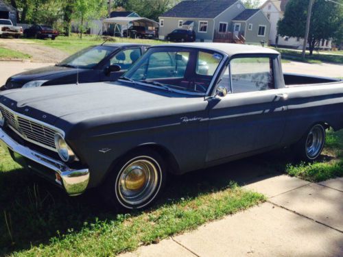 1964 ford falcon ranchero! v8  3 speed on the column! heat and air!!!