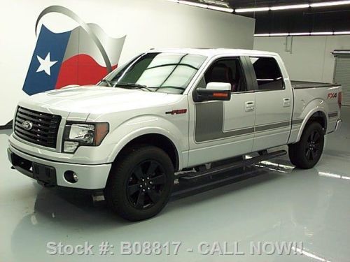 2012 ford f-150 fx4 crew ecoboost 4x4 sunroof nav 26k texas direct auto