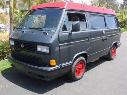 Very striking and attractive vw vangon westy conversion