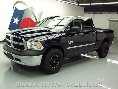 2013 ram tradesman quad cab 4x4 auto 6-passenger 17k mi texas direct auto