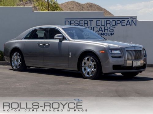 2011 rolls royce ghost silver black camera nav theatre