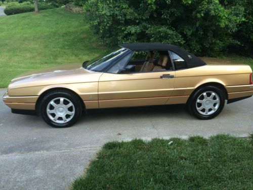 1987 cadillac allante convertible