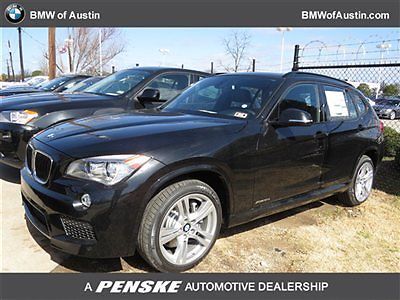 Bmw x1 xdrive35i new 4 dr automatic gasoline 3.0l twinpower turbo i-6 black sapp