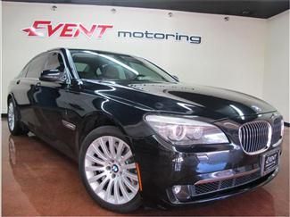 2009 black 750li sedan 4d!