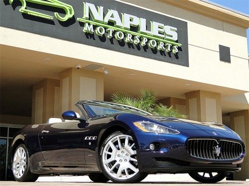 2011 maserati gran turismo convertible, 4.7l v8, navigation, 20" trident wheels