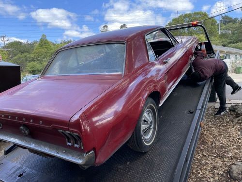 1967 ford mustang project car