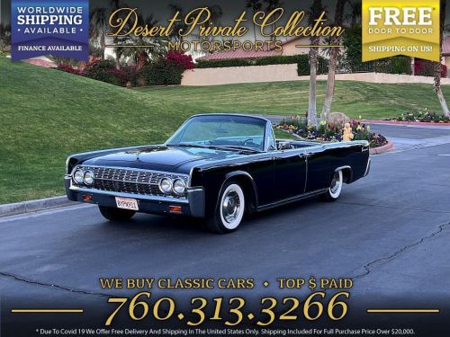 1962 lincoln continental convertible