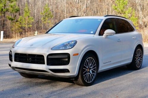 2023 porsche cayenne turbo / sportdesign package / burmester audio!