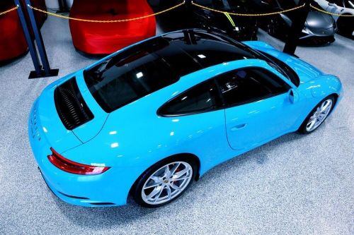 2019 porsche 911 carrera s cpe * only 11k miles...rare miami blue!