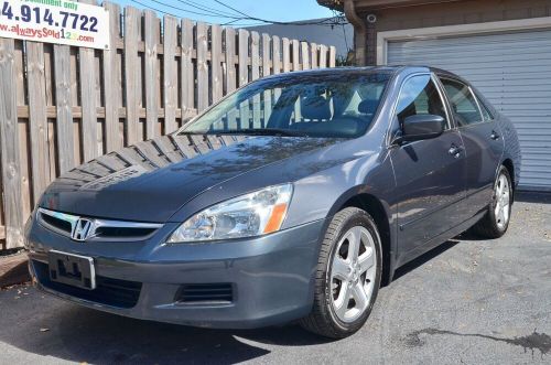 2007 honda accord ex l v 6 w/navi 4dr sedan (3l v6 6m)