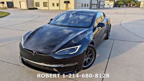 2022 tesla model s plaid s 12k-mile lifetime fsd 1 owner video