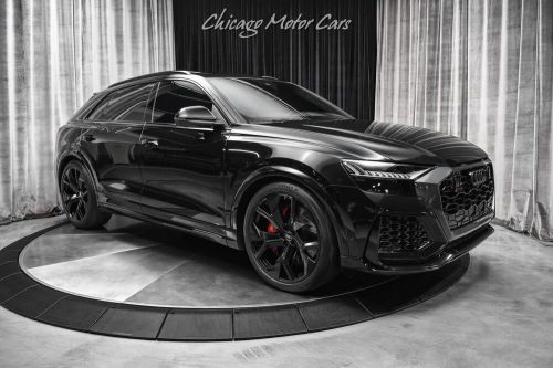 2021 audi rs q8 4.0t quattro suv rs design pkg! driver assist pkg!