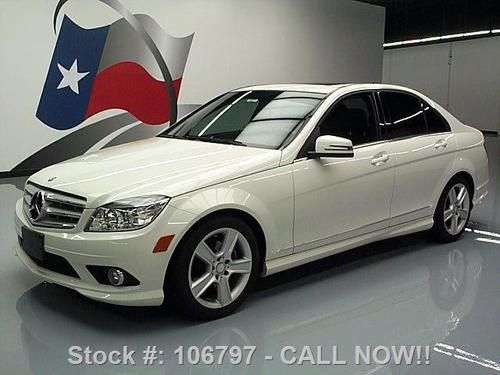 2010 mercedes-benz c300 sport automatic sunroof 33k mi texas direct auto