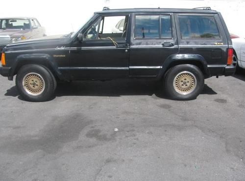 1990 jeep cherokee limited sport utility 4-door 4.0l