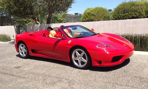 2005 ferrari 360 spyder