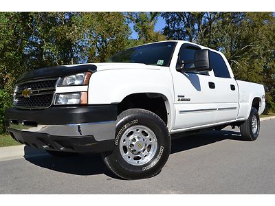 2006 chevrolet silverado 2500hd crew cab lt 4x4 diesel nice!!