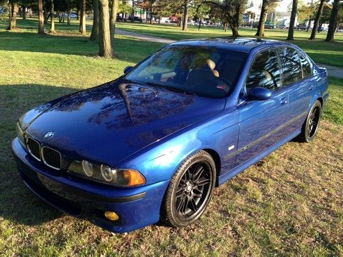 2000 bmw m5  lemans blue/caramel