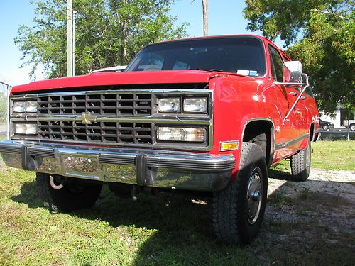 1991 chevrolet 2500 surburban 4x4