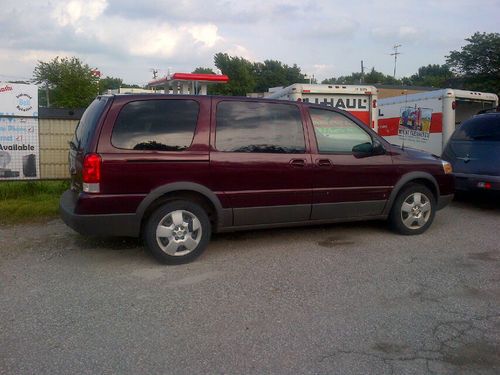 2007 pontiac montana sv6 minivan needs work transmission