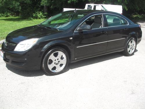 2008 saturn aura xe sedan 4-door 2.4l black