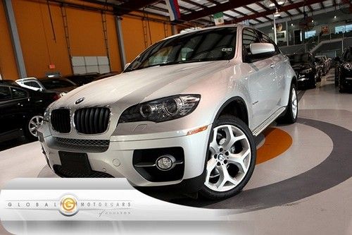 08 bmw x6 premium sport xdrive 35i awd canadian 1-own rear-ac heatd-sts sensor