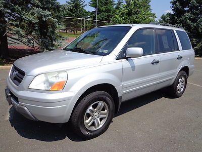 2003 honda polot awd ex leather dvd clean carfax  v-6 auto no reserve auction