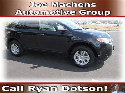 4dr se fwd low miles automatic 3.5l ti-vct v6 engine black - we finance!!!