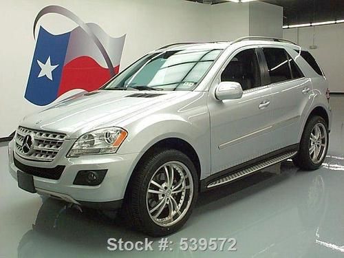 2010 mercedes-benz ml350 sunroof nav rear cam 21's 47k texas direct auto