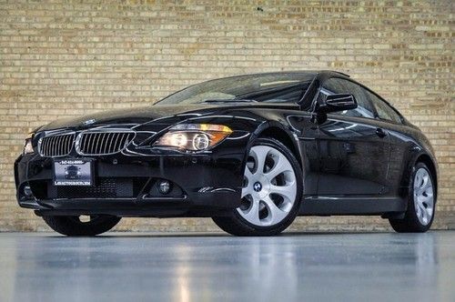 2005 bmw 645ci! sport! navigation! premium sound! 6spd! clean!