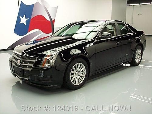 2010 cadillac cts lux sedan 3.0lv6 auto htd leather 40k texas direct auto