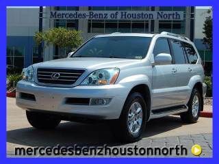 Gx 470, 125 pt insp &amp; svc'd, warranty, rear dvd, htd seats, third row, clean!!!!