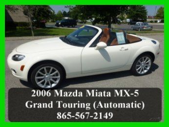 2006 mazda miata mx-5 grand touring automatic, 13,800 miles