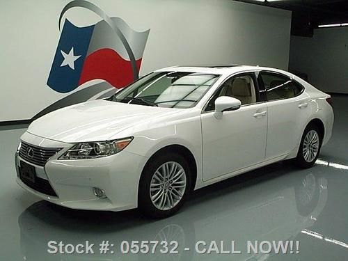 2013 lexus es350 prem leather sunroof rear cam 784 mi!! texas direct auto