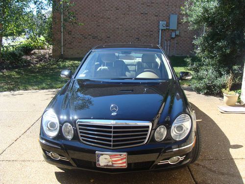 2008 mercedes benz e350 sports 4-matic awd navigation