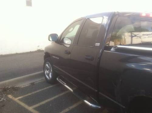 Dodge ram 2002 1500 black sport 4x4 bid