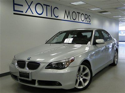 2007 bmw 550i sedan!! nav heated-sts sport-pkg heads-up pdc xenons 1-owner!!