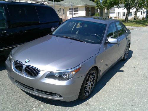 2004 bmw 545i base sedan 4-door 4.4l