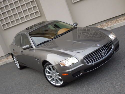 2005 maserati quattroporte, bronzo montecarlo, msrp was $124,140 only 21k miles!