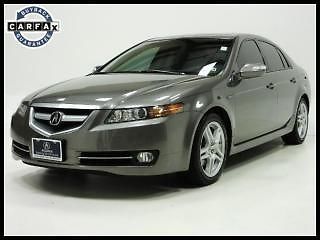 2008 acura tl sedan loaded sunroof leather heated seats cd low miles certified!