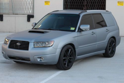 2006 matte silver subaru forester xt limited 6 speed turbo cobb stage 2