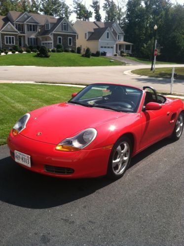 2002 porsche boxster roadster convertible 2-door 2.7l